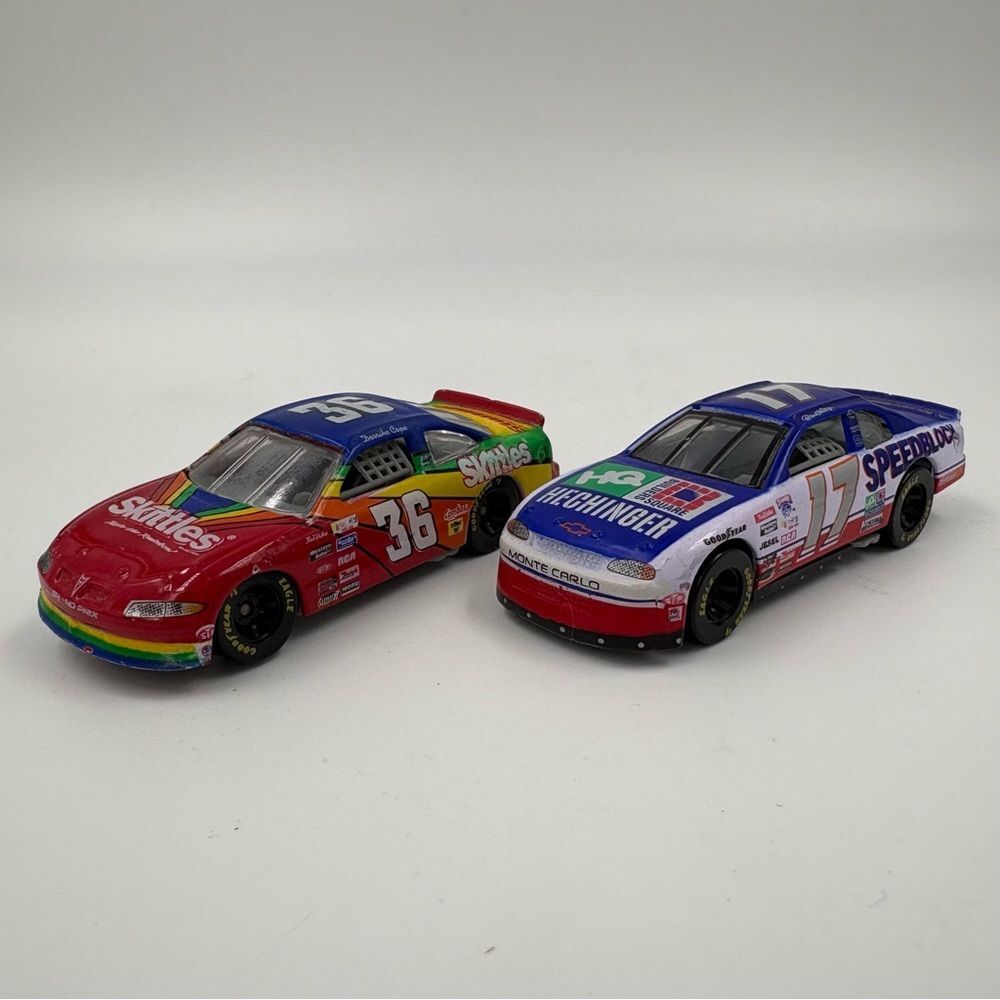 Vintage Racing Champions 17 and 36 Diecast 1/64 Scale Car Bundle 1996